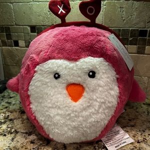 Isaac Mizrahi Valentine Penguin pillow
